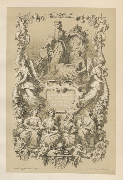 25e anniversaire de l’inauguration de sa majesté le roi Léopold I – Title