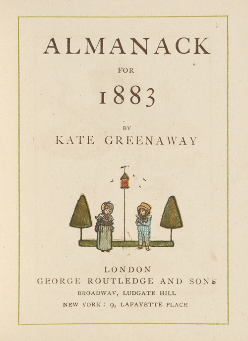 Almanack for 1883