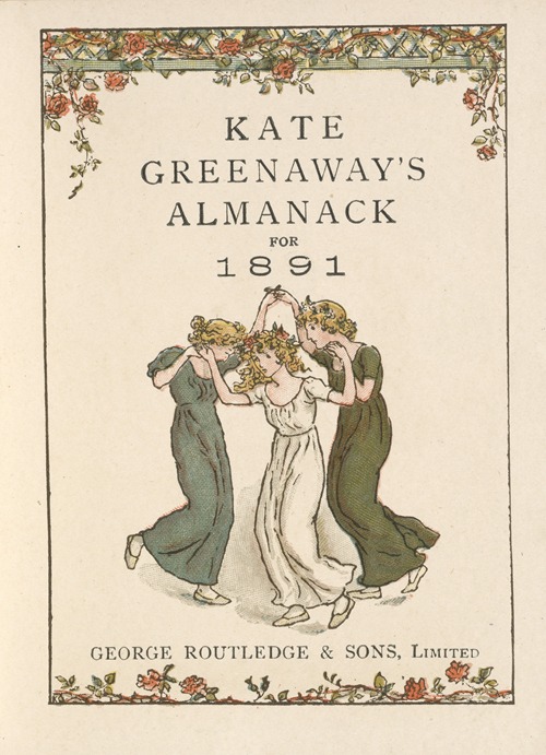 Almanack for 1891 – Title