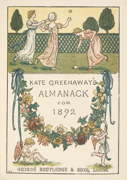 Almanack for 1892 – Title