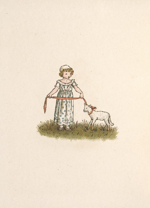 Child with lamb