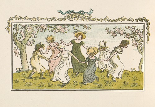 Children holding hands