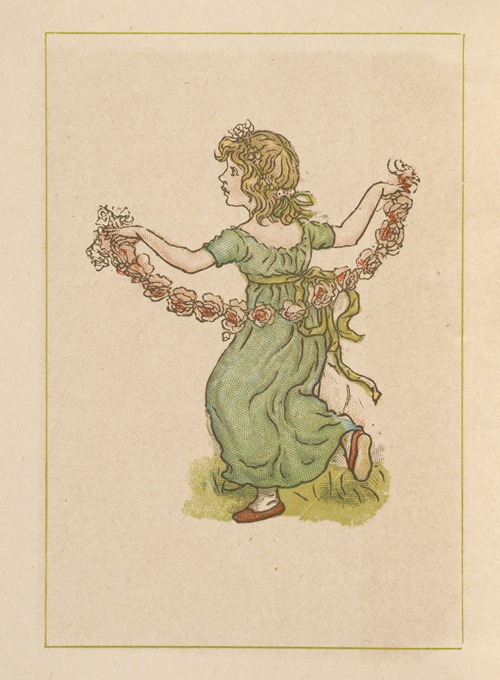 Child with flowers