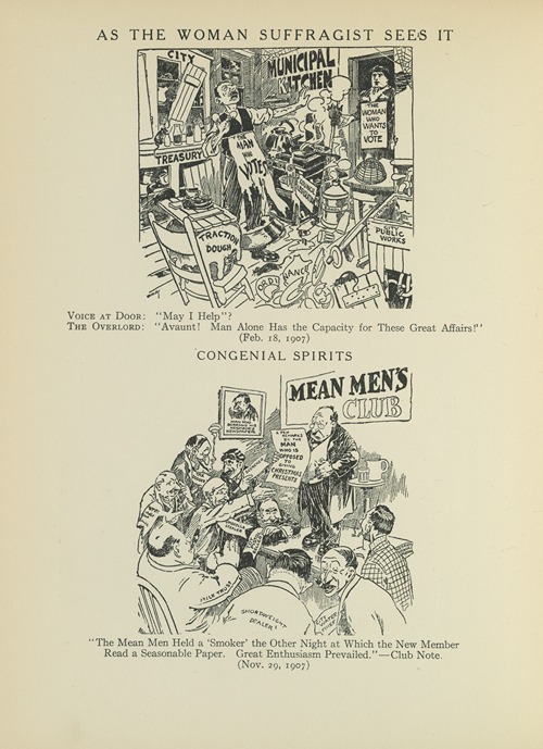 As The Woman Suffragist Sees It; Congenial Spirits