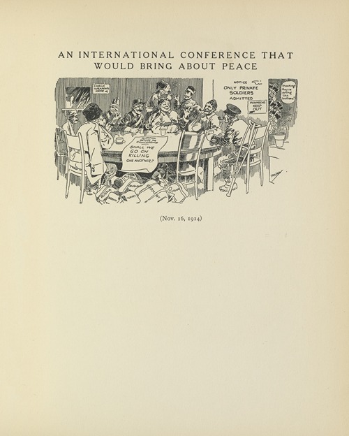An International Conference That Would Bring About Peace