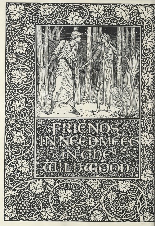 The well at the world’s end – Friends in need meet in the wildwood