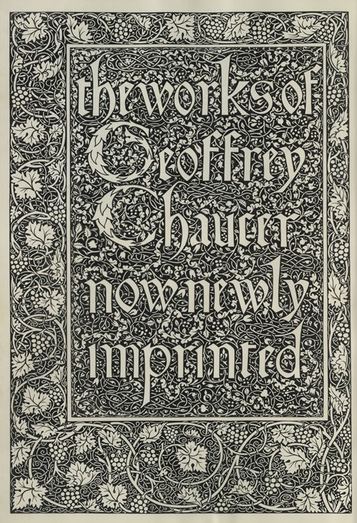 The works of Geoffrey Chaucer Pl.01