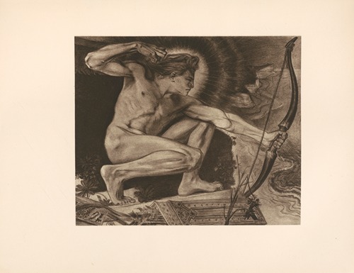 Apollo razi grotami pomoru (Iljada)