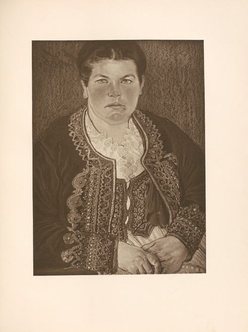 Portret zony artysty