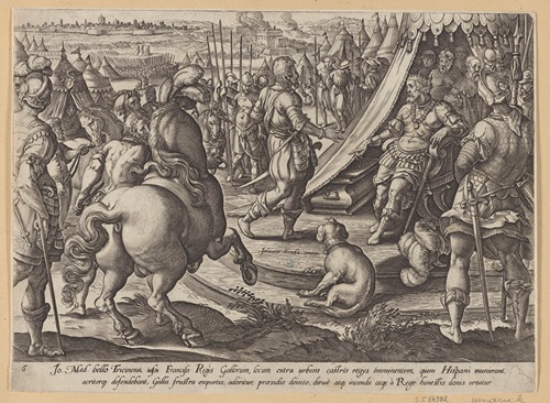 Giovanni De’ Medici before Francis I