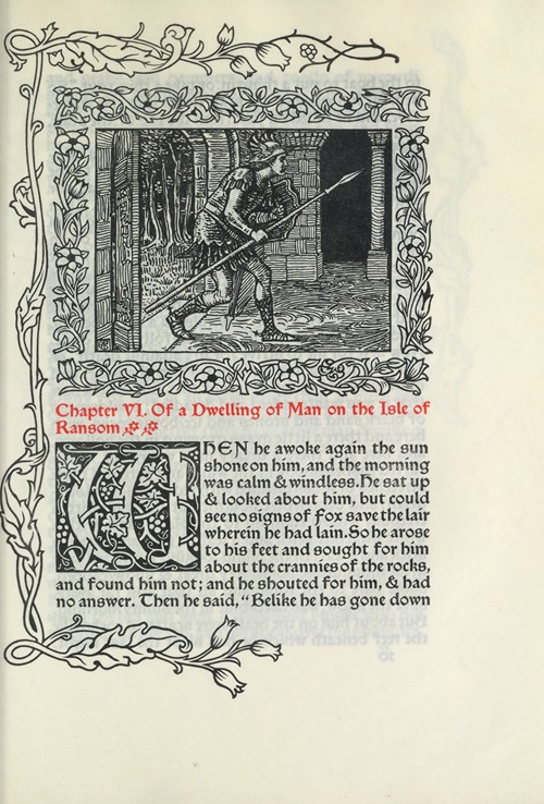 Chapter VI. Of a Dwelling of Man on the Isle of Ransom