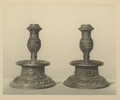 A Pair Of Candlesticks – School Of Riccio; Paduan
