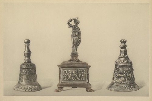 Hand Bell – Workshop Of Riccio, Hand Bell – North Italian; XVI Century, Inkstand With Classic Subject – Paduan School; Late XV Century