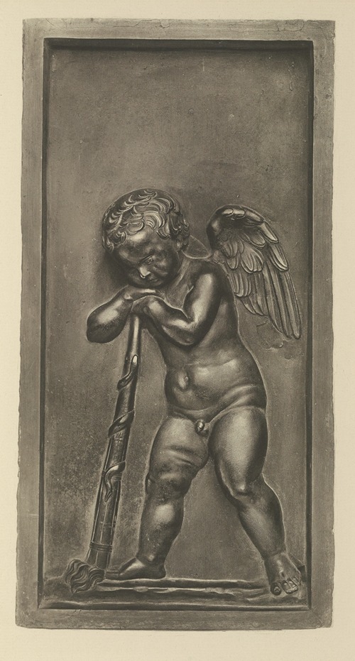 Winged Putto With Torch – Lorenzo Di Pietro, Called Vecchietta