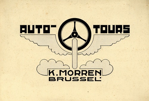 Ontwerp reclame voor ‘Auto-Tours’