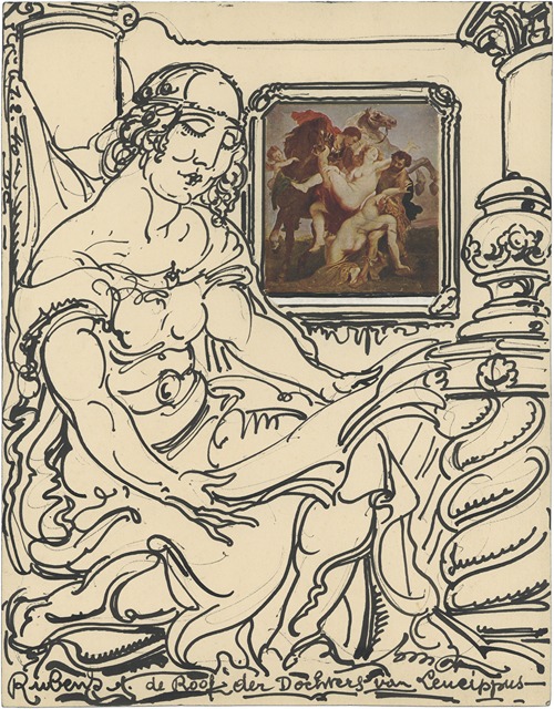 De roof der dochters van Leucippus – Rubens