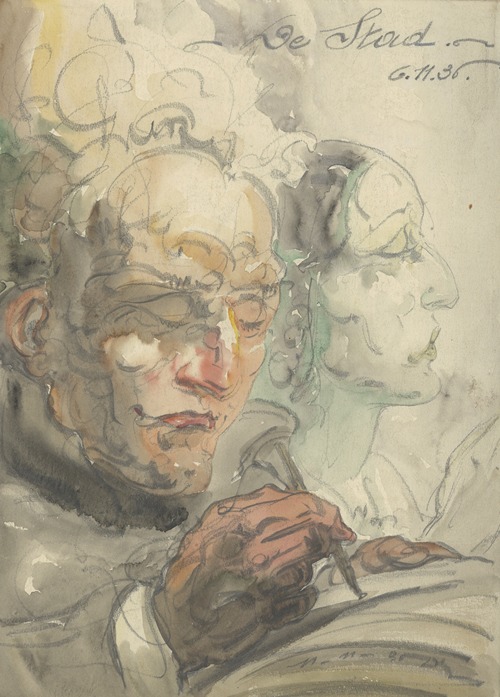 Illustratie bij De Stad nov 1936