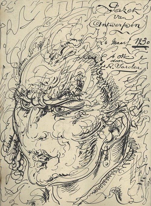 Illustratie bij Gazet van Antwerpen march 1930