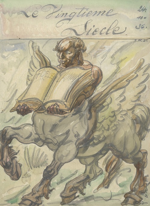 Illustratie bij Le Vingtieme siecle – oct 1936
