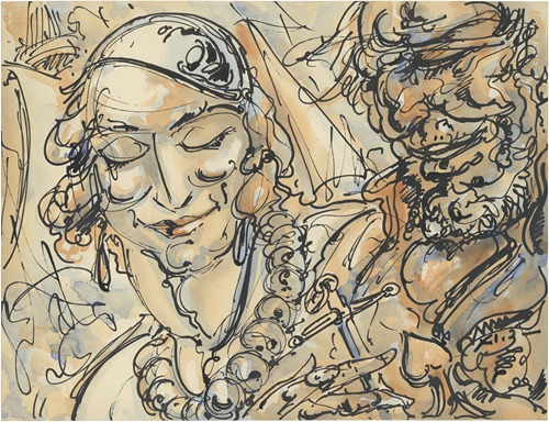 Man en vrouw portret