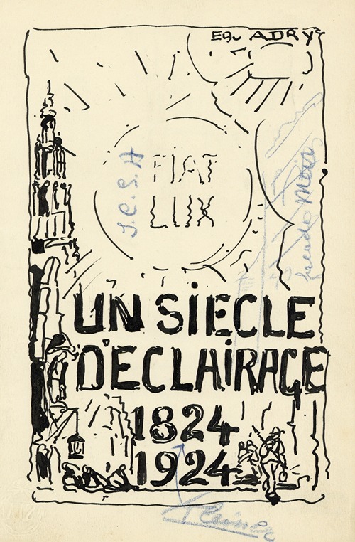 Ontwerp voor Verlichting ‘Un siècle d’éclairage’