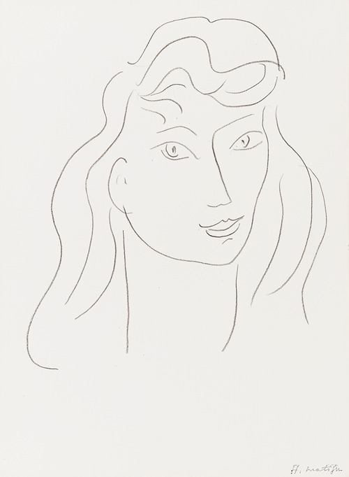 Tête de jeune fille