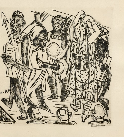 Pierrot and Mask (Pierrot und Maske)