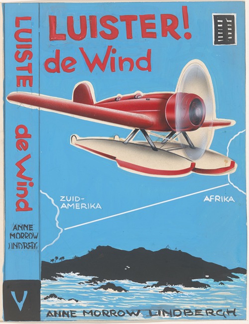 Bandontwerp voor Anne Morrow Lindbergh, Luister De wind (Listen The wind)