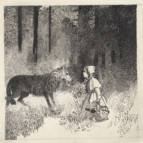 Roodkapje en de wolf