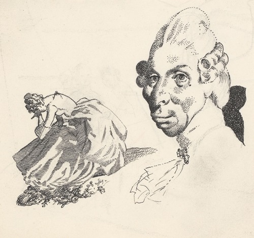 Treurende prinses en Riket met de Kuif