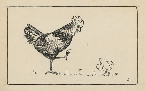 Twee kippen