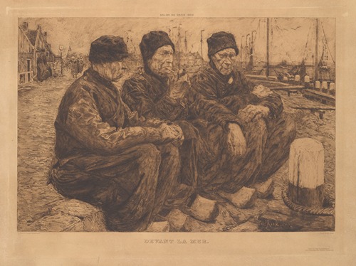 Devant la mer