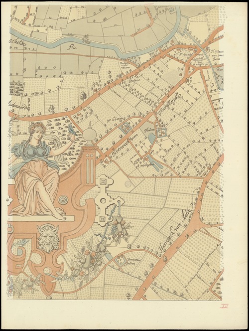 Maps of Ghent drawn in 1619 by surveyor Jacq. Horenbault Pl.04