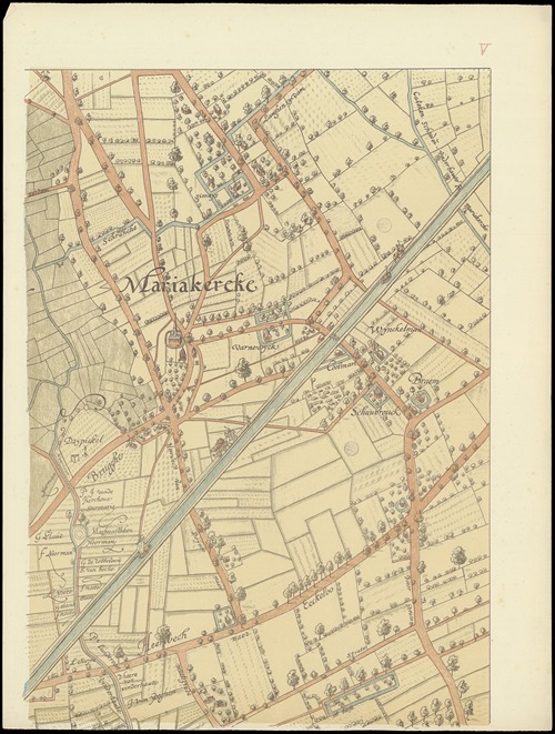 Maps of Ghent drawn in 1619 by surveyor Jacq. Horenbault Pl.11