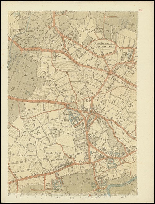 Maps of Ghent drawn in 1619 by surveyor Jacq. Horenbault Pl.13
