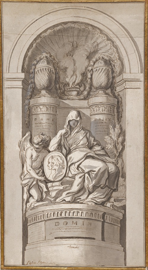 Study for a Funerary Monument