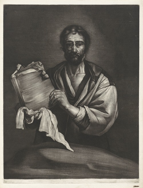 Philosopher with book