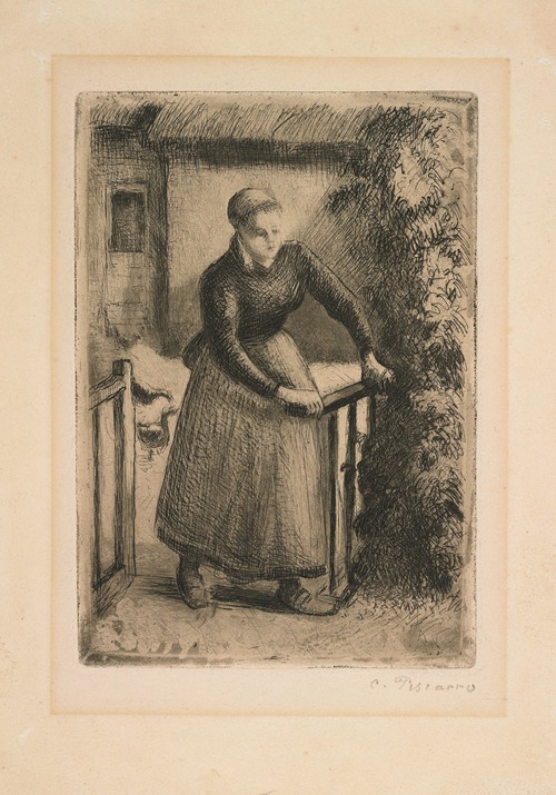 Woman at the Gate
