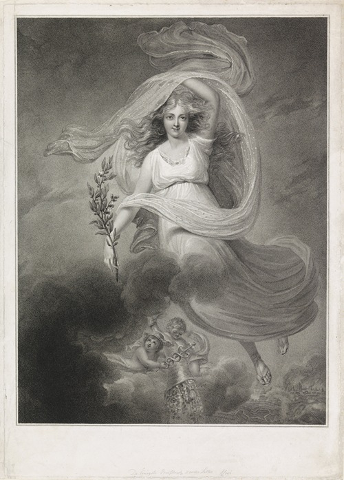 Allegorie op de Vrede van Amiens