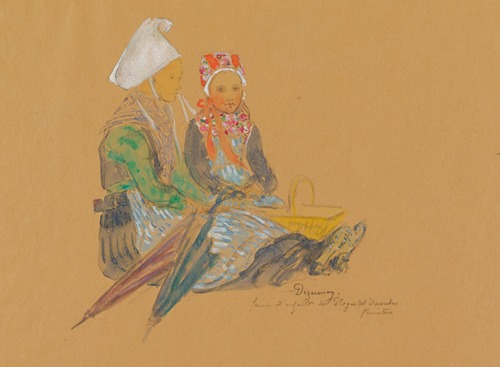 Breton Peasants from Brest