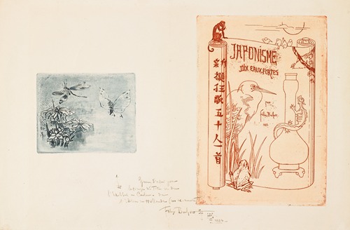 Bookplate and Title Page from Japonisme
