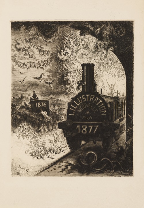 Frontispiece for ‘L’Illustration Nouvelle’