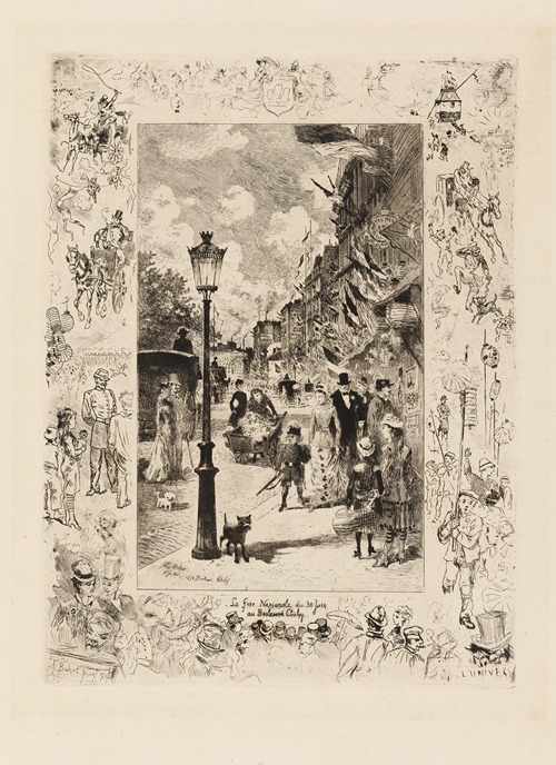 National Holiday, Boulevard de Clichy