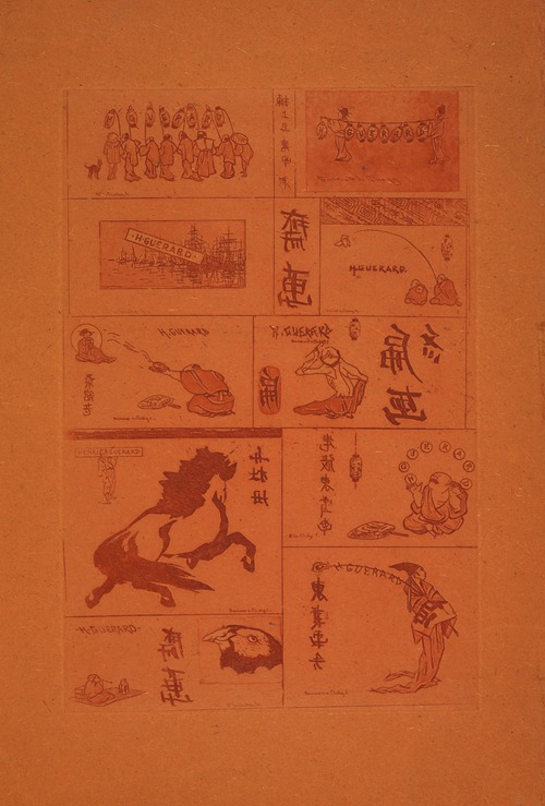 Dix petits sujets japonais