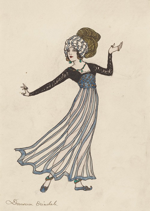 Dancer in Orientalist Costume (Danseuse orientale)