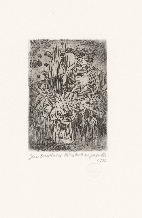 Still life with daffodils