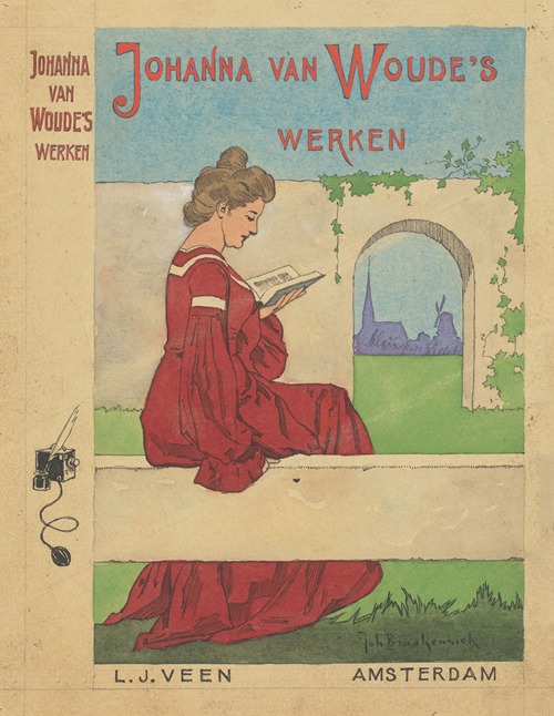 Bandontwerp voor de serie Johanna van Woude’s Werken