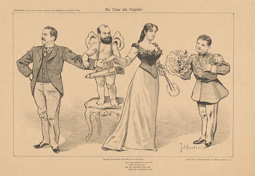 De czar als Cupido