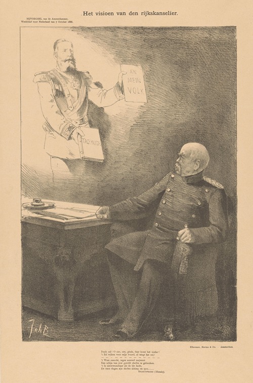 Het visioen van den Rijkskanselier
