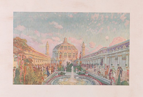 Exposition et universelle internationale de Gand 1913. Avenue d’honneur